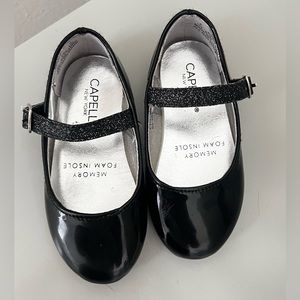 Black shoes for toddler